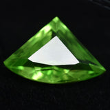 8.15 Carat Natural Peridot Fancy Cut – Certified Green Faceted Gemstone