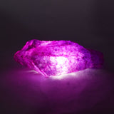 Uncut Raw 252.35 Ct Natural Rough Purple Sapphire CERTIFIED Loose Gemstone