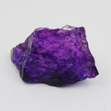 Natural Tanzanite Rough 124.35Ct Purple Raw Uncut CERTIFIED Earth Mined Gemstone