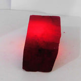Natural Red Ruby Huge Rough 460 Carat Earth Mined CERTIFIED Loose Gemstone