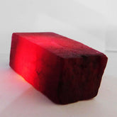Natural Red Ruby Huge Rough 460 Carat Earth Mined CERTIFIED Loose Gemstone