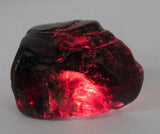 Natural Ruby Red 32.80 Ct Earth Mined Huge Size Rough CERTIFIED Loose Gemstone.