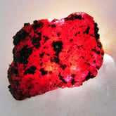 Rough RED Ruby NATURAL 88.00 Ct Uncut Loose Gemstone CERTIFIED Rare Earth Mind