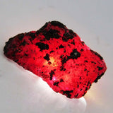 Rough RED Ruby NATURAL 88.00 Ct Uncut Loose Gemstone CERTIFIED Rare Earth Mind