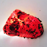 Rough RED Ruby NATURAL 88.00 Ct Uncut Loose Gemstone CERTIFIED Rare Earth Mind