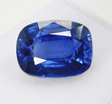 Loupe Clean 10.50 Ct Blue Tanzanite Cushion Shape Gemstone - Natural & Certified