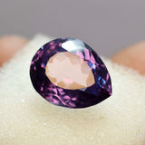 NATURAL Color-Change 10.40 Ct ALEXANDRITE Pear Cut Loose Gemstone CERTIFIED