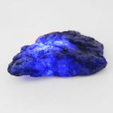 Natural Blue Sapphire 145.20 Ct Dyed Rough Earth Mined Loose Gemstone CERTIFIED