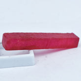 Natural Ruby Red Uncut Raw Rough 79.85 Carat Loose Gemstone CERTIFIED Dyed Rough