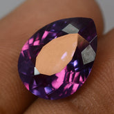8.00 Ct Natural Alexandrite PEAR SHAPE Color Change Loose Gemstone CERTIFIED