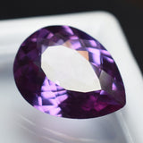 8.00 Ct Natural Alexandrite PEAR SHAPE Color Change Loose Gemstone CERTIFIED