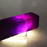 CERTIFIED Rough 250 Ct UnCut Earth Mined Purple Sapphire Loose Natural Gemstone