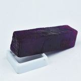 CERTIFIED Rough 250 Ct UnCut Earth Mined Purple Sapphire Loose Natural Gemstone