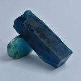 Uncut Blue Aquamarine Raw Rough 188 Carat Natural CERTIFIED Loose Gemstone