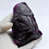 Raw Rough Sapphire 1050.10 Ct CERTIFIED Natural Uncut Purple Loose Gemstone