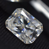 Moissanite Loose Gemstone CERTIFIED 12x10 MM VVS1 D Color Radiant Shape 1 Pcs