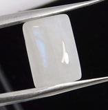 Natural Moonstone Cabochon 3.89 Ct CERTIFIED Beautiful Ring Size Loose Gemstone