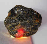 CERTIFIED Natural Amber Rough Uncut Orange 448.45 Ct Excellent Loose Gemstone