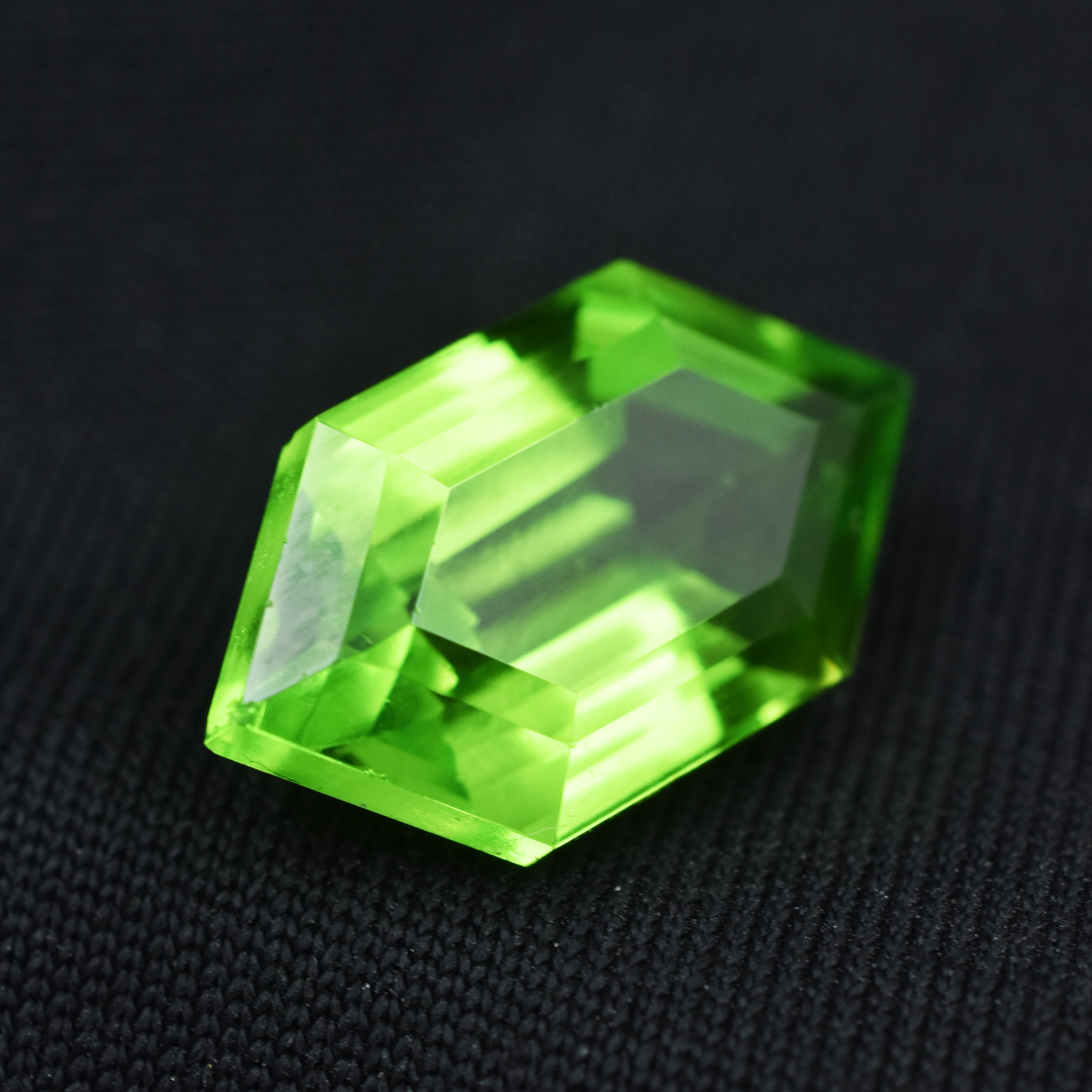 Pendant Making Gem Specially For Engagement Gift 11.12 Carat Green Peridot Fancy Shape Loose Gemstone | High Sale | Precious Peridot | Free Shipping With Gift