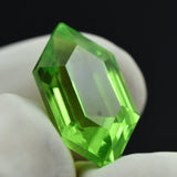 Natural Peridot 11.12 Ct – Fancy Cut Green Loose Stone for Jewelry & Pendant Making
