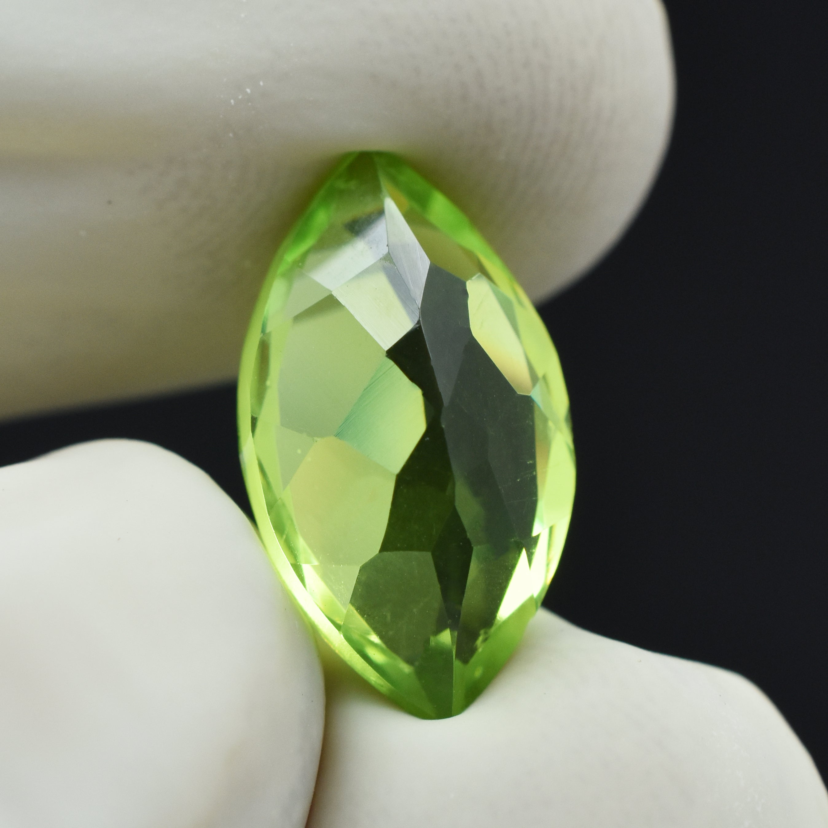 Best For Overall well-being & Renewal Peridot Gem !!! Natural Green Peridot 9.84 Carat Marquise Shape Certified Loose Gemstone | Free Delivery FREE Gift | ON SALE Peridot Green