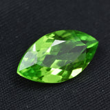 11.25 Carat Natural Peridot Marquise Cut – Certified Flawless Green Loose Gemstone