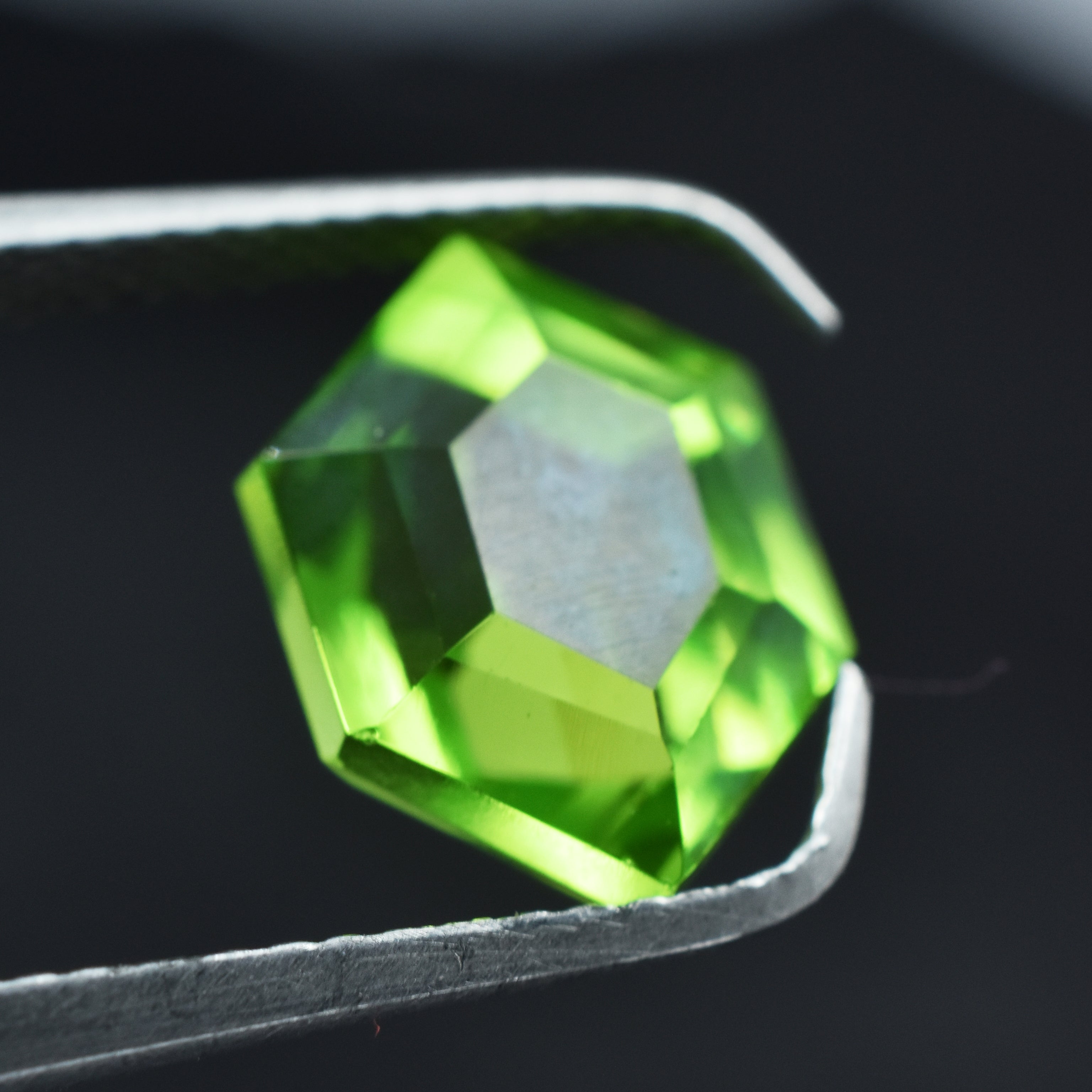 Beautiful Ring Size Gemstone !!! Natural Peridot 9.65 Carat Fancy Cut Green Peridot Certified Loose Gemstone , Best For Protection & Overall-Well Being , Gift For Her / Him
