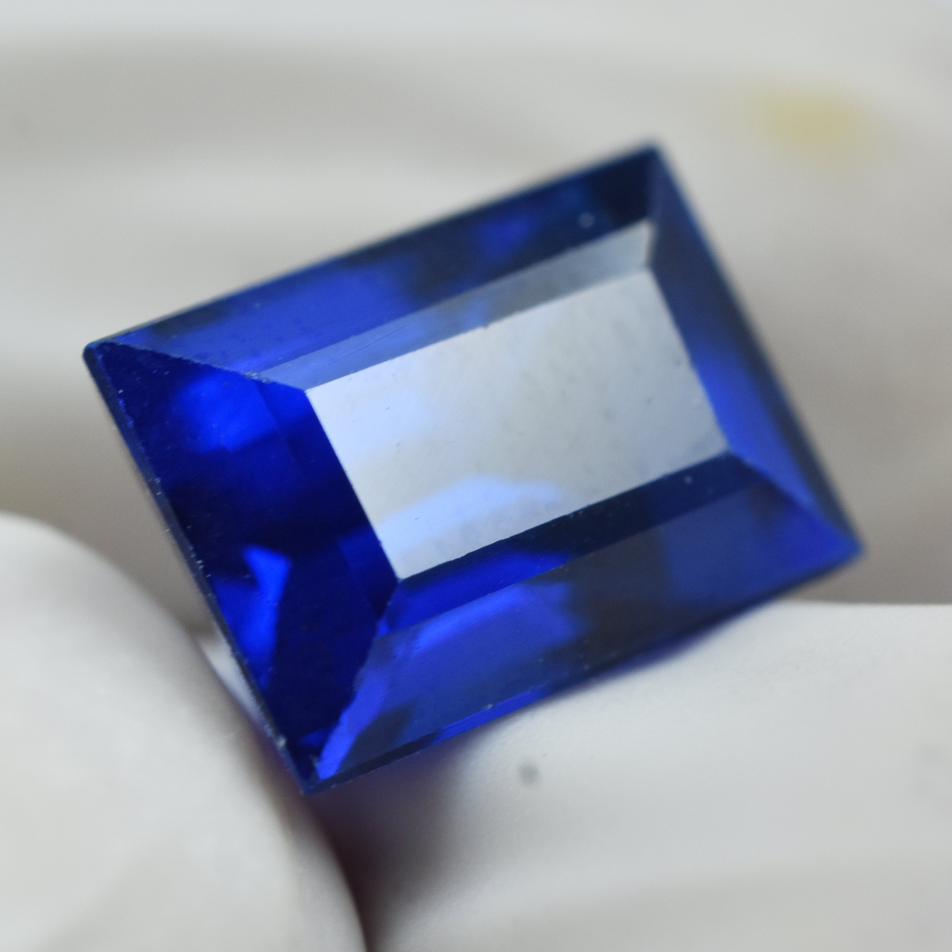 Certified Natural Blue Tanzanite 10.65 Carat Emerald Tanzanite Best For Good Luck Symbol Tanzania's Rare Tanzanite Loose Gemstone Jewelry Making Stone Use As A Gift..