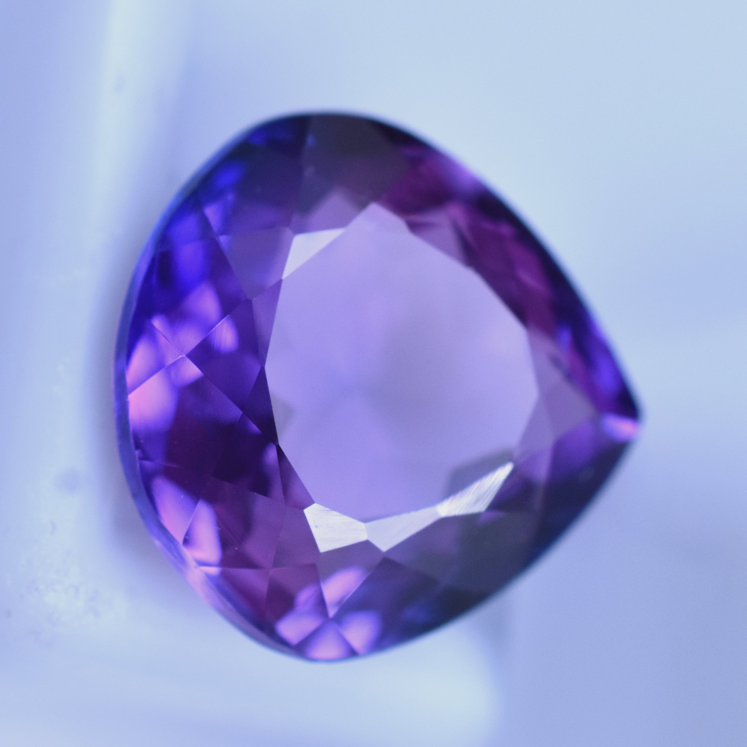 Certified 4.30 Ct Pear Cut Purple Tanzanite Natural Loose Gemstone Enhance Aesthetic Beauty Tanzanite Gem
