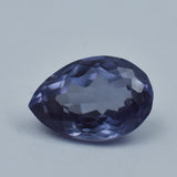 Natural color-change Alexandrite shown on clean white background for jewelry presentation