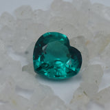 Green Tourmaline 7.84 Carat Heart Cut Natural CERTIFIED Loose Gemstone | Free Shipping With Free Gift | Awesome Offer