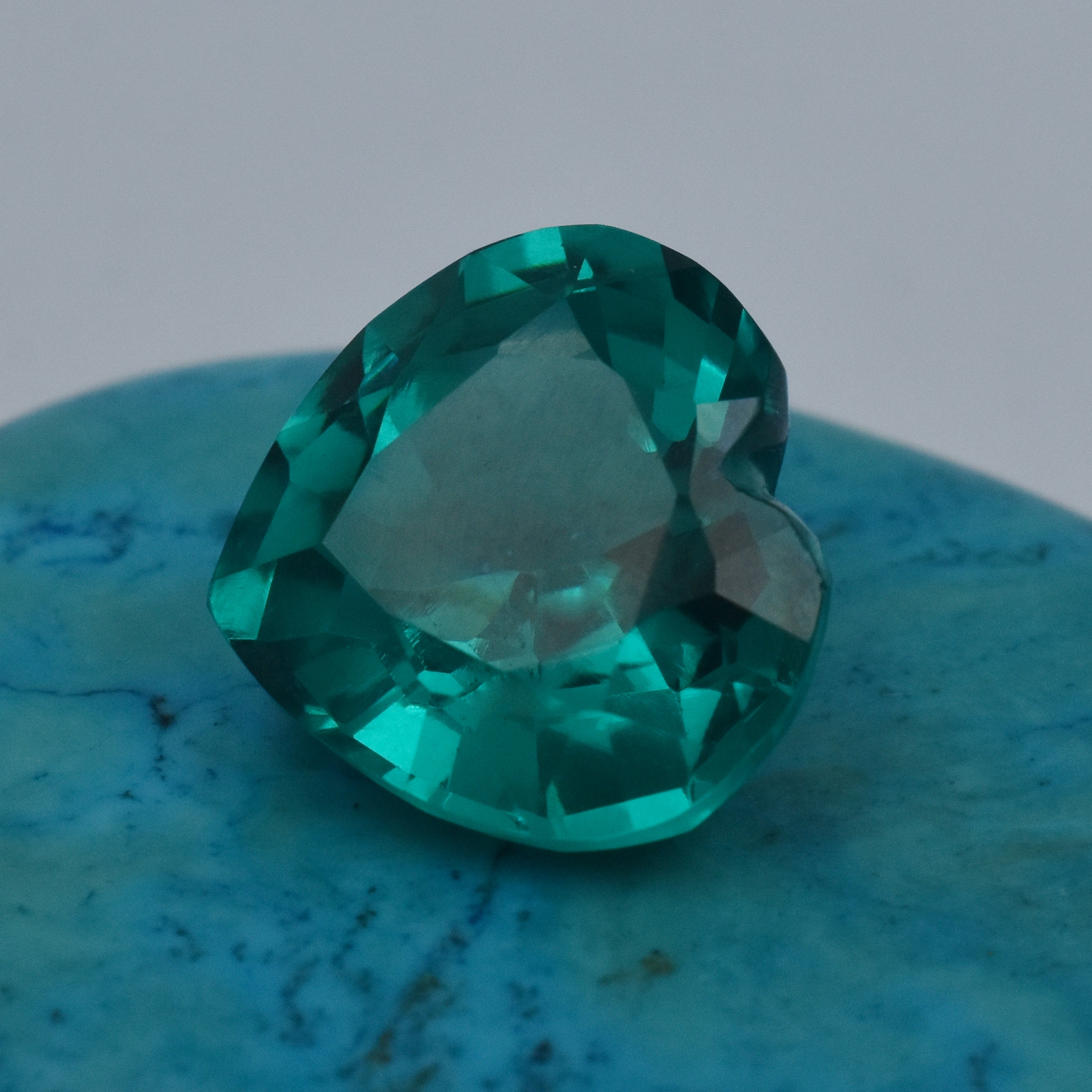 Surprising Offer On Tourmaline !!! 10.00 Carat Heart Cut Green Tourmaline Natural Certified Loose Gemstone | Free Delivery Free Gift | Best Price