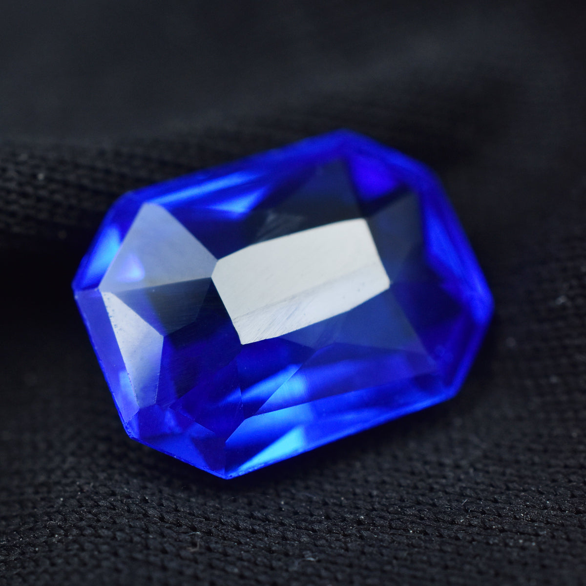 World's Best Blue Tanzanite Gem Only For You 5.30 Carat Blue Tanzanite Emerald Cut Certified Natural Loose Gemstone Jewelry Making Tanzania Gemstone