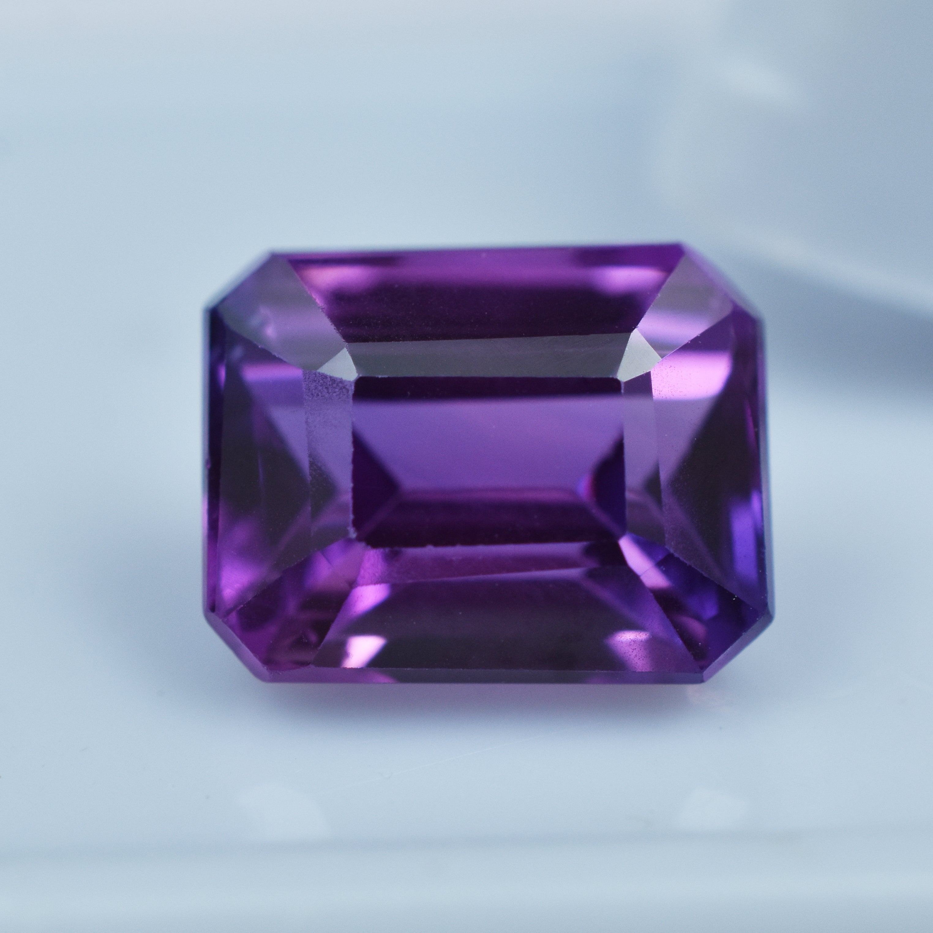 Beautiful Tanzanite Gem 4.90 Carat Emerald Cut Certified Purple Tanzanite Natural Loose Gemstone December Birthstone Gem Most Adorable Purple Gem