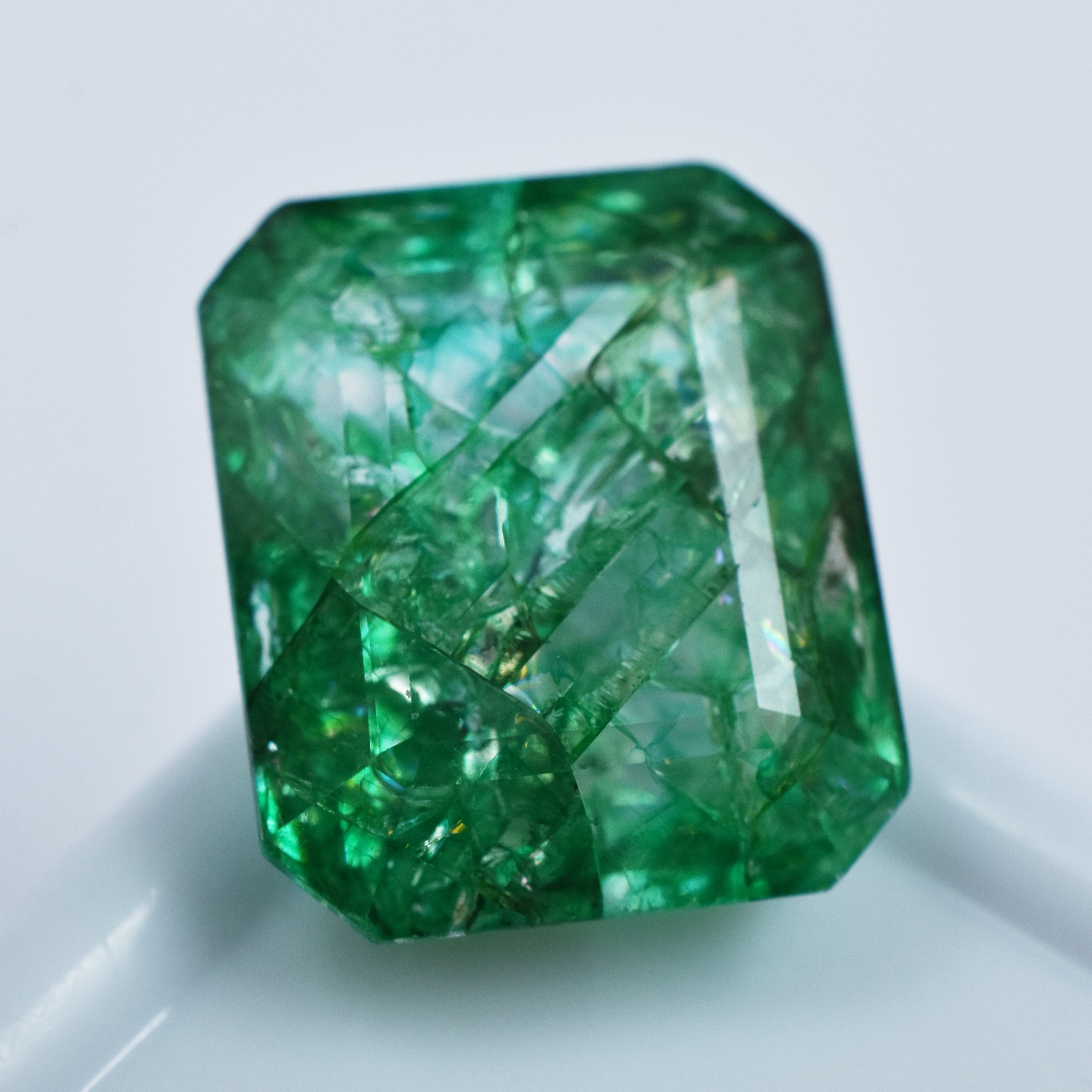 10.55 Carat Emerald Cut Emerald Green Natural CERTIFIED Loose Gemstone | Free Delivery Free Gift | Best Price