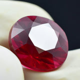 High Quality Natural Ruby - 12.7mm Clarity Enhanced Stone