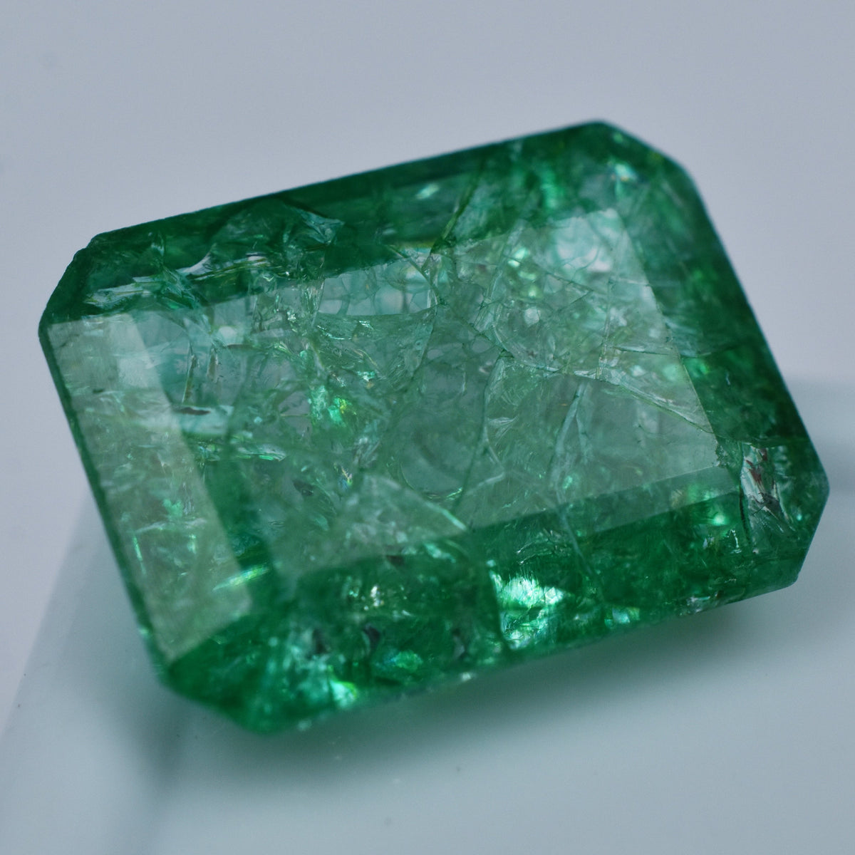 Free Shipping & Gift | Best Offer | A++ Quality Emerald Green Gem 10.45 Carat Emerald Green Emerald Cut Natural Certified Loose Gemstone | Gift For Loved Ones