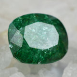 Exclusive Offer !!! Cushion Cut Emerald Green Natural CERTIFIED Loose Gemstone 10.52 Carat Ring Size | Best For Engagement Rings | Free Delivery Free Gift