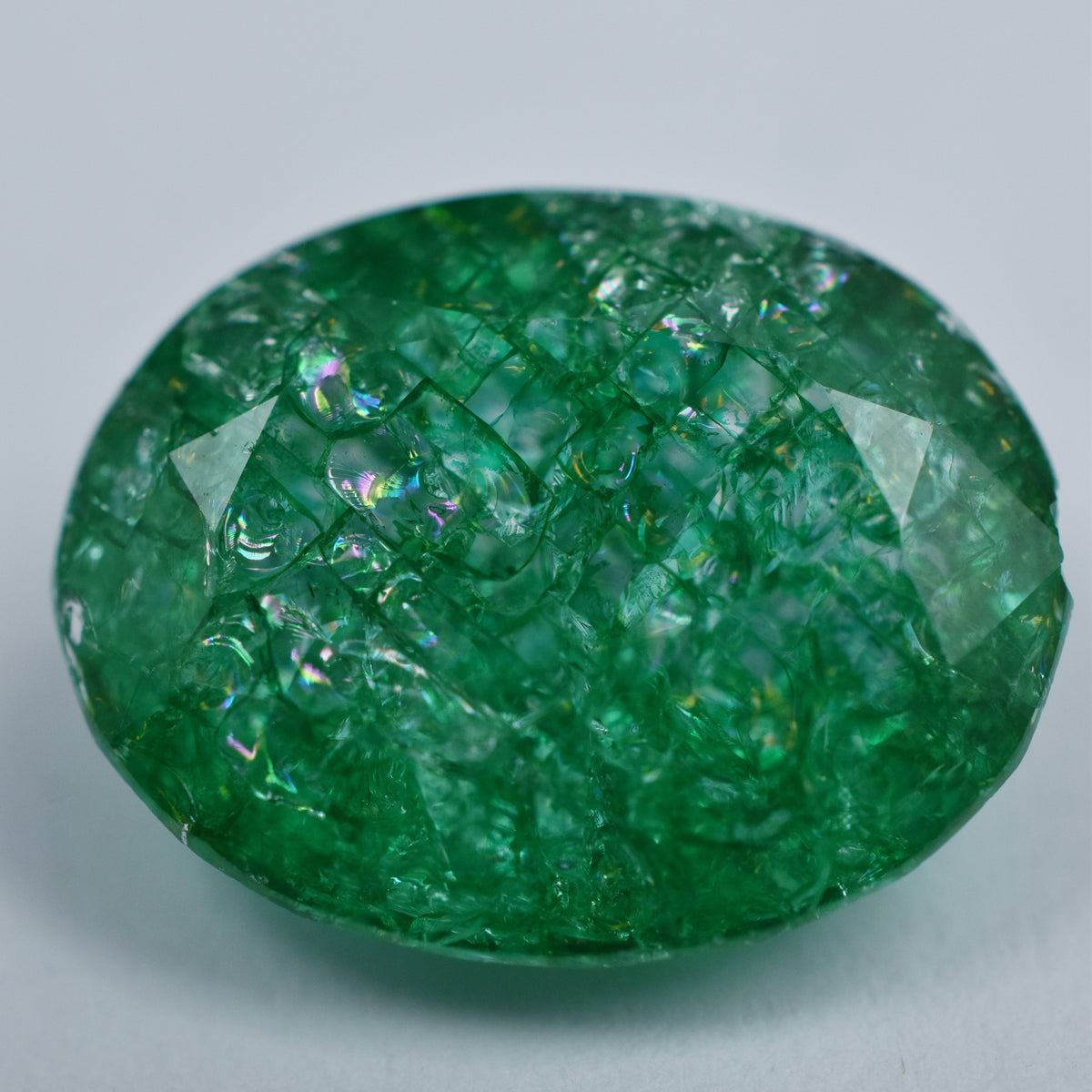 Pendant Making Gemstone !!! Emerald Green 10.00 Carat Oval Cut Natural Certified Loose Gemstone | Gift For Her/ Him | Best Offer