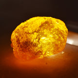 Orange Amber CERTIFIED Rough For Jewelry Making 53.65 Ct Natural Amber Orange Uncut Raw Rough Loose Gemstone | Free Delivery Free Gift | Best Offer