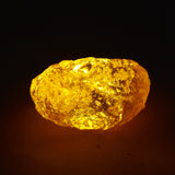 Certified Uncut Rough 31.52 Carat Natural Baltic Amber Yellow Rough Earth Mined Certified Loose Gemstone Madagascar Huge Size Amber Rough For Jewelry Making