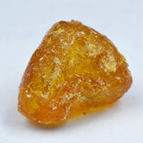 Natural Rough CERTIFIED 24.35 Ct Orange Amber Uncut Raw Rough Loose Gemstone Raw Amber Poland Mines, Healing Protection, Natural Yellow Amber Gemstone Rough, Clean Transparent Insect Amber Rough For Jewelry Making