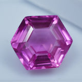 8.65 ct natural pink sapphire fancy cut certified loose gemstone