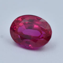 26.15 Ct Certified Pink Sapphire Oval Pink Sapphire Natural Sapphire Certified Loose Gemstone Modern Unique Cut Pink Sapphire for Women's Jewelry Making