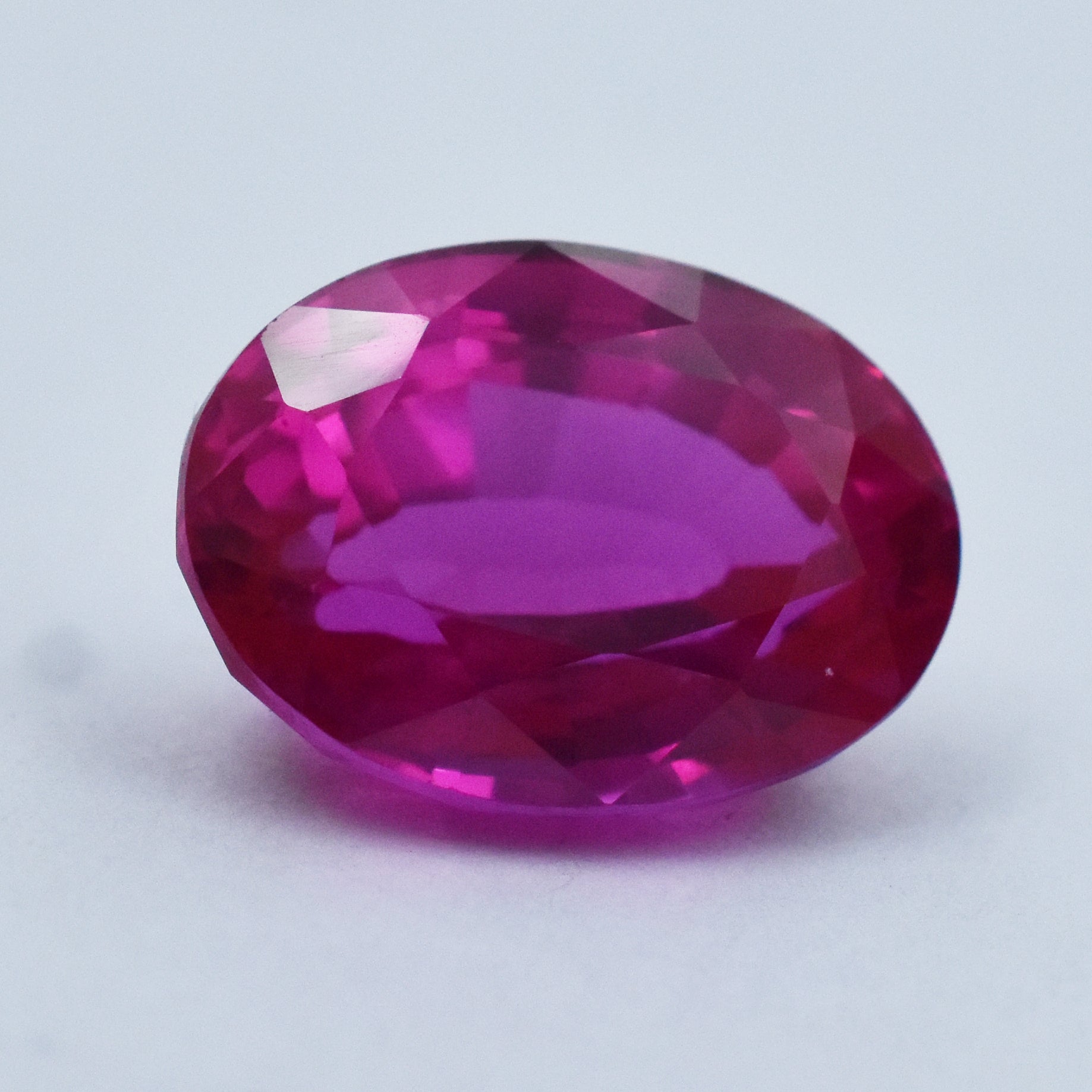 Certified Precious Rare Pink Ruby Flawless Loose Pink Ruby Gemstone Natural Pink Ruby Top Quality Pink Ruby Oval Shape 18.65 Ct Ruby
