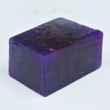 CERTIFIED Purple Sapphire 520 Ct Natural Uncut Huge Raw Rough Loose Gemstone Uncut Shape Earth Mined Purple Sapphire Rough Rare Mines Found Rock Gemstone