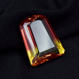 27.70 carat bi-color sapphire, a certified natural loose gemstone with free delivery.