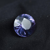 Natural Alexandrite Round Shape 8.90 Ct on Black Background – Color-Change Loose Gemstone