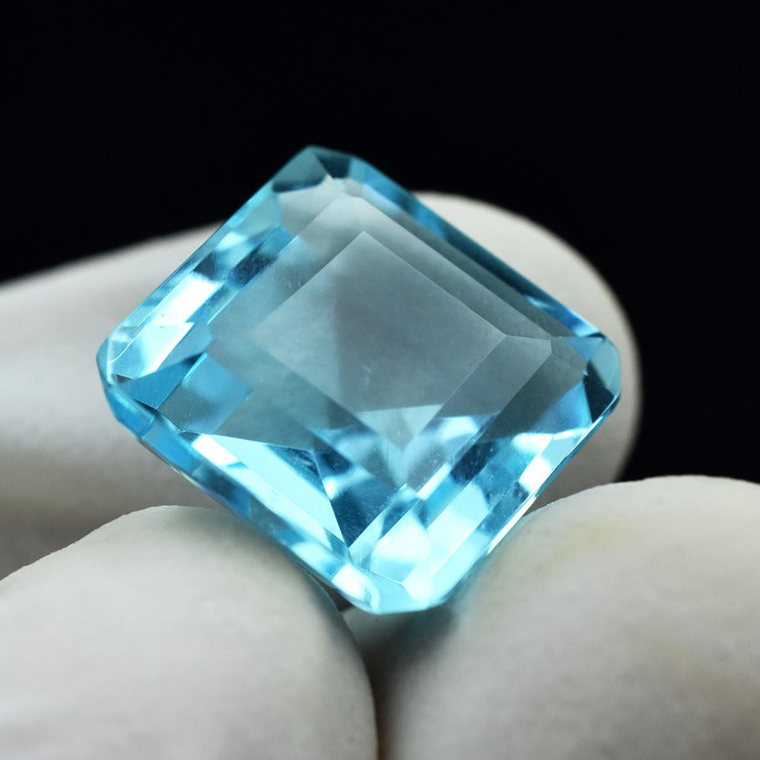 On Sale !! 12.45 Ct Natural Lite Blue Aquamarine CERTIFIED Oval shape Loose Gemstone Sky Blue Faceted Loose Gemstone, for Jewelry Making Best Price Sale