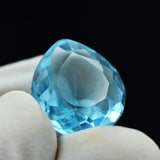 Natural Aquamarine 14.52 Carat Pear Shape 14.3X13.4X11.8MM Loose Gemstone Good Quality Loose Gemstone For Gift And  Making For Jewelry - Best Offer Limited Time